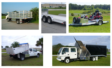 aluminum truck bodies and aluminum trailers